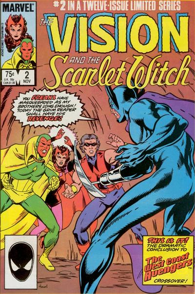 The Vision and the Scarlet Witch (1985) - Complete 12 Issue Set