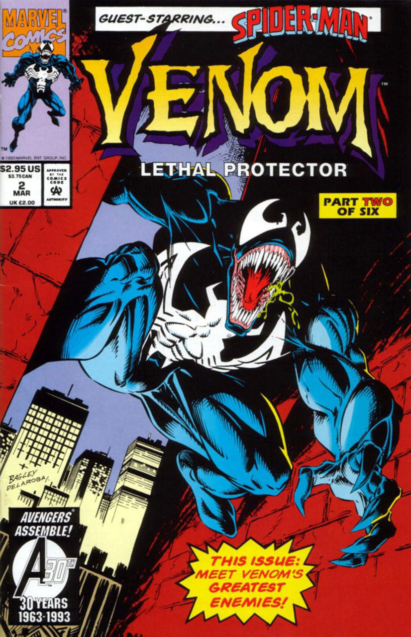 Venom Lethal Protector #1 - on sale Limited Series - 1993