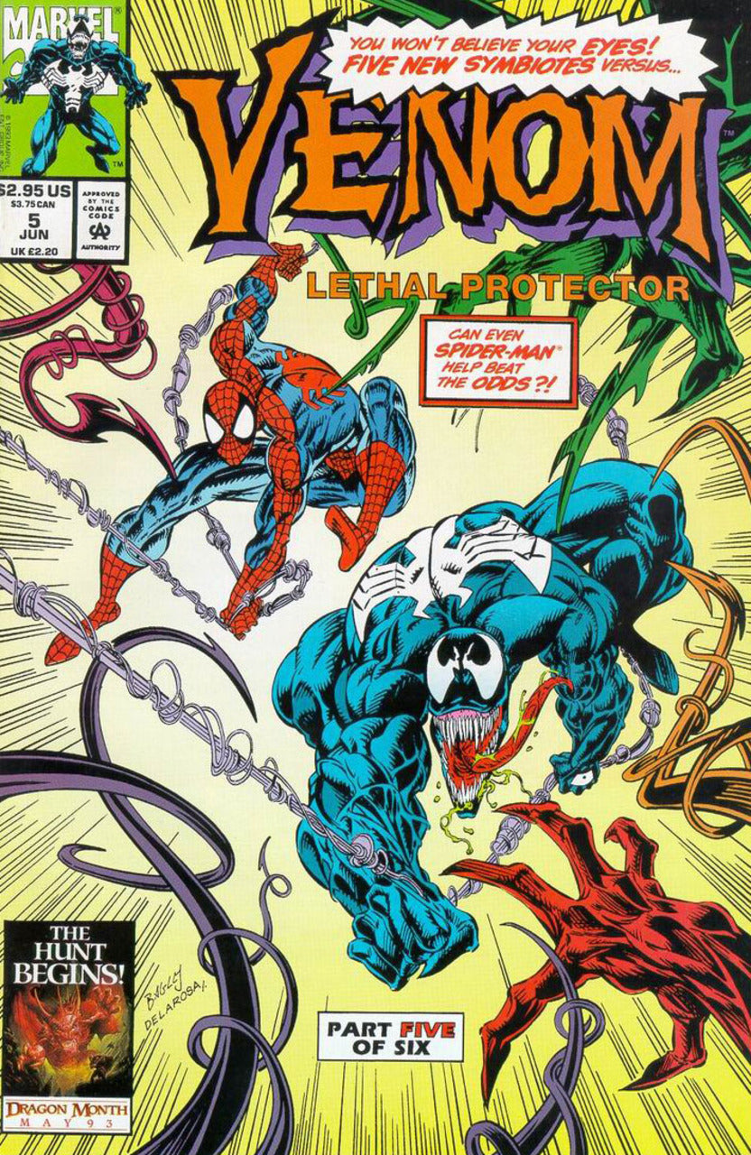 Venom Lethal Protectors 2024 Complete 1-6 Issue Mini-Series Marvel 1993 Spider-man