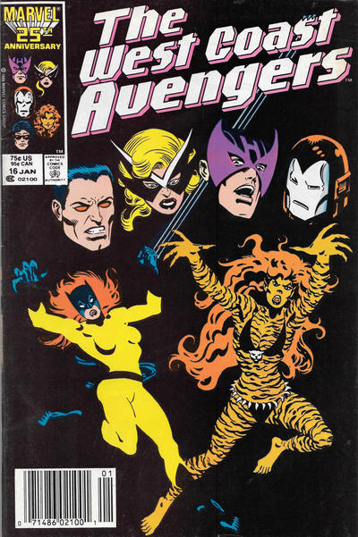 West Coast Avengers (1985) #16 - Newsstand
