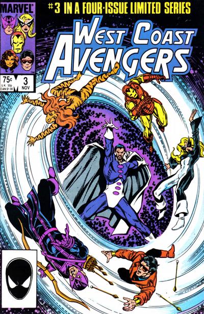 West Coast Avengers (1984) - Complete 4 Issue Set