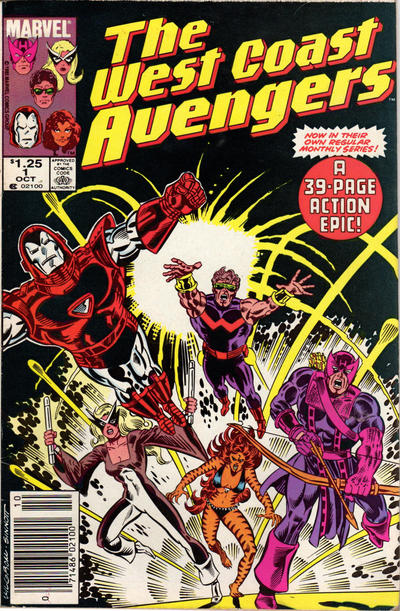 West Coast Avengers (1985) #1 - Newsstand