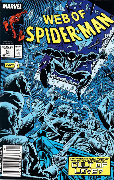 Web of Spider-Man (1985) #40 - Newsstand
