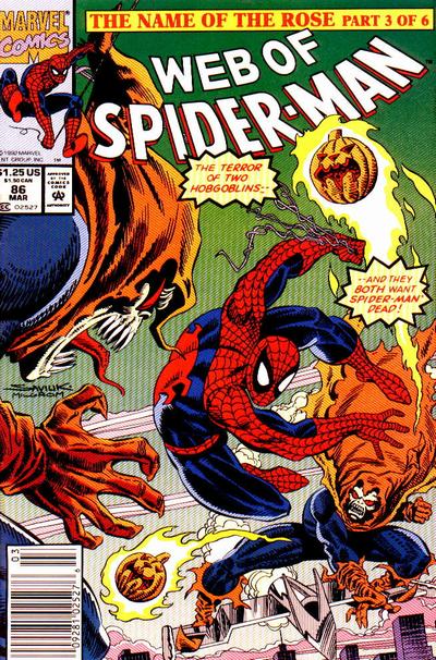 Web of Spider-Man (1985) #86 - Newsstand