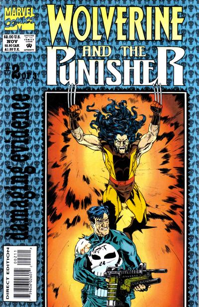 Wolverine and The Punisher (1993) - Complete 3 Issue Set