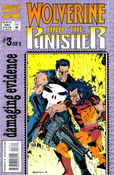 Wolverine and The Punisher (1993) - Complete 3 Issue Set
