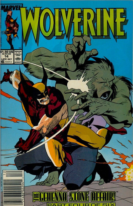 Wolverine #14 (1988) Newsstand