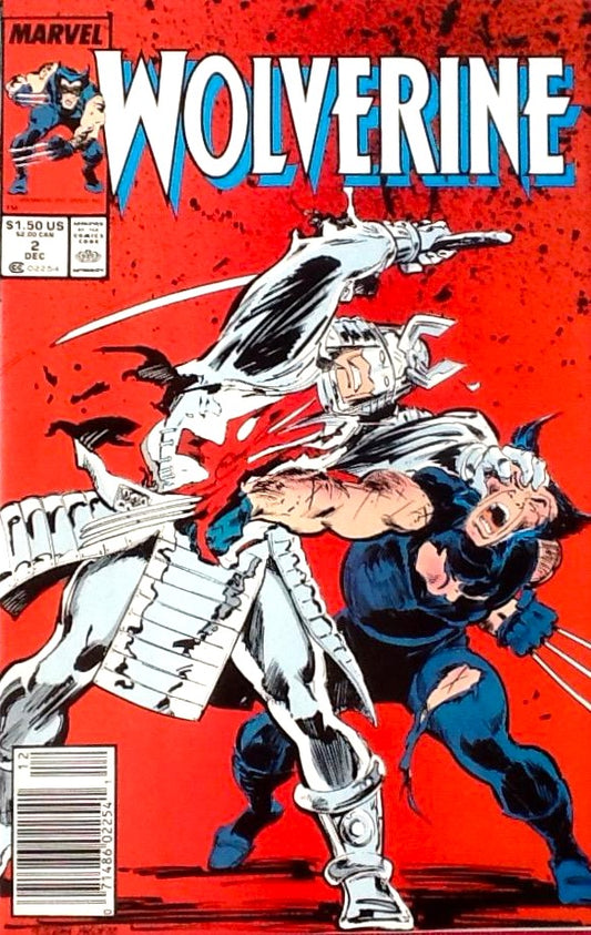 Wolverine #2 (1988) Newsstand