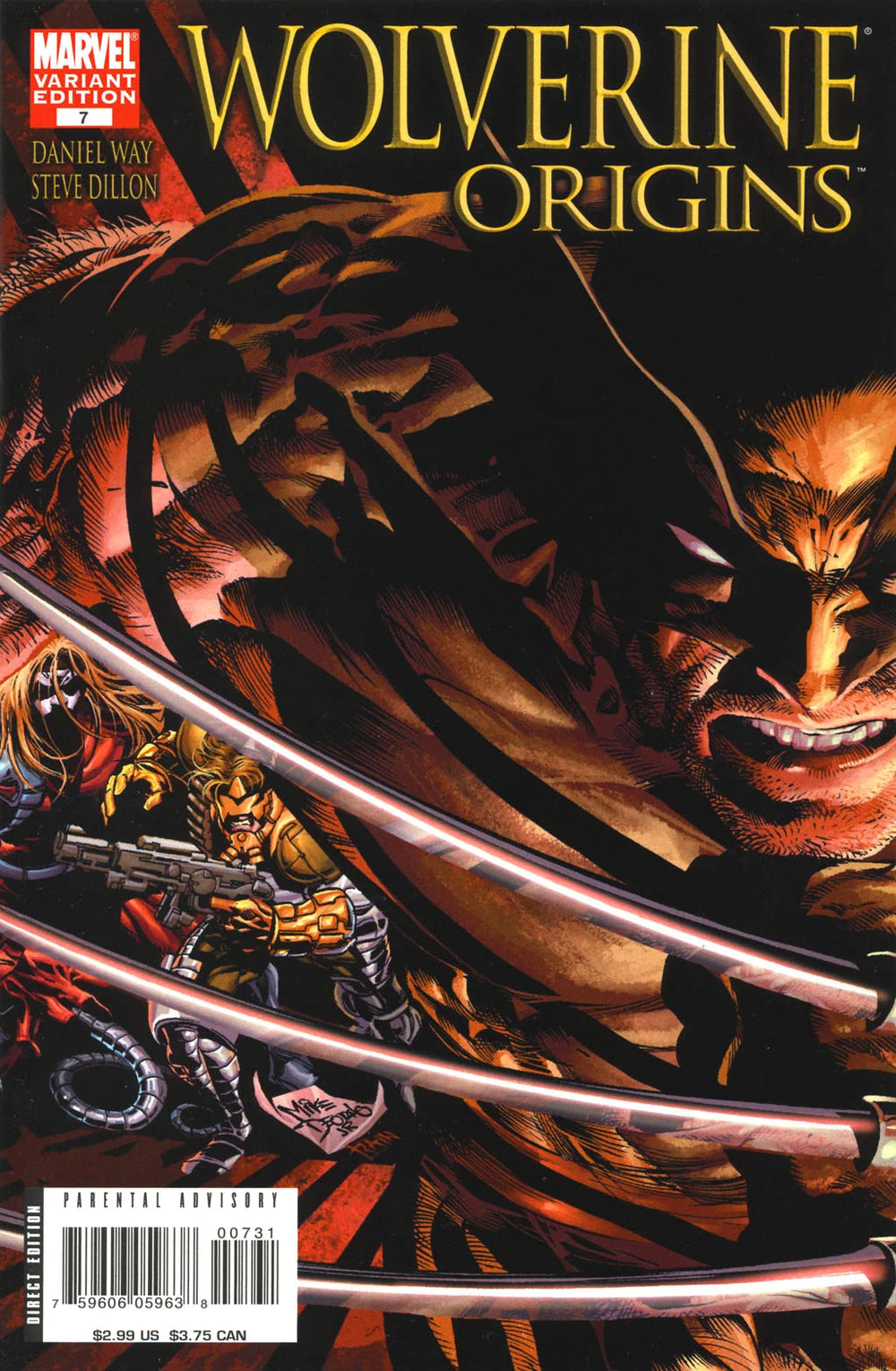 Wolverine Origins #7 (2006) Variant