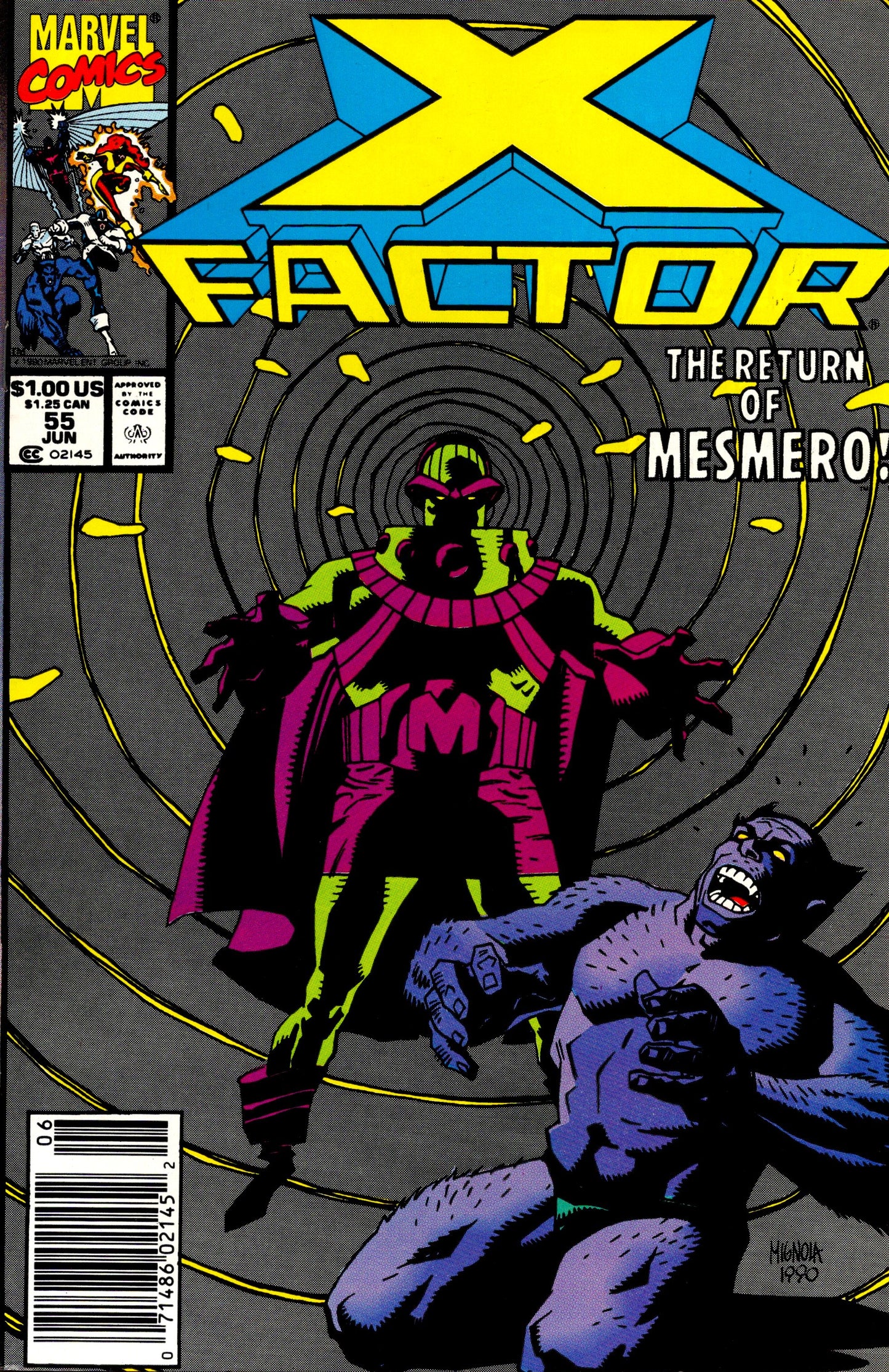 X-Factor #55 (1986) Newsstand
