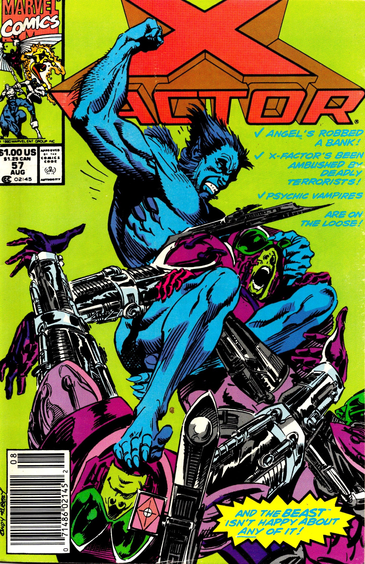 X-Factor #57 (1986) Newsstand