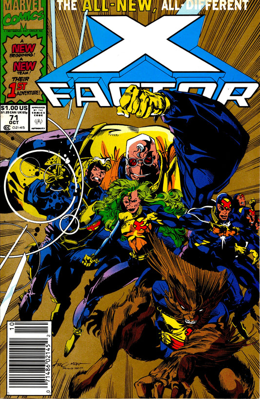 X-Factor #71 (1986) Gold 2nd Print