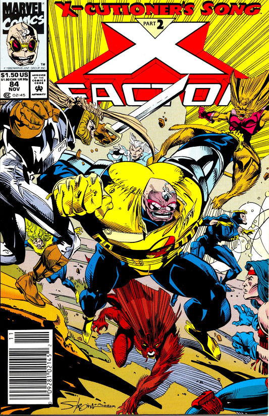 X-Factor #84 (1986) Newsstand