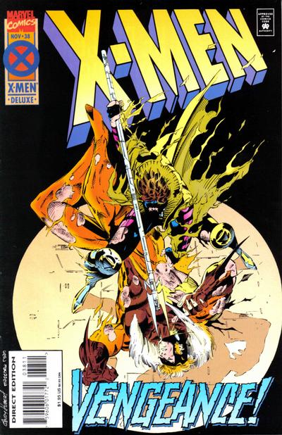 X-Men (1991) #38 - Deluxe Variant