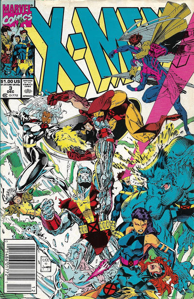 X-Men (1991) #3 - Newsstand