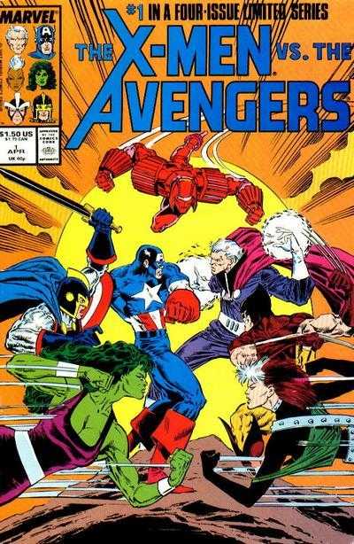 X-Men vs. The Avengers (1987) - Complete 4 Issue Set