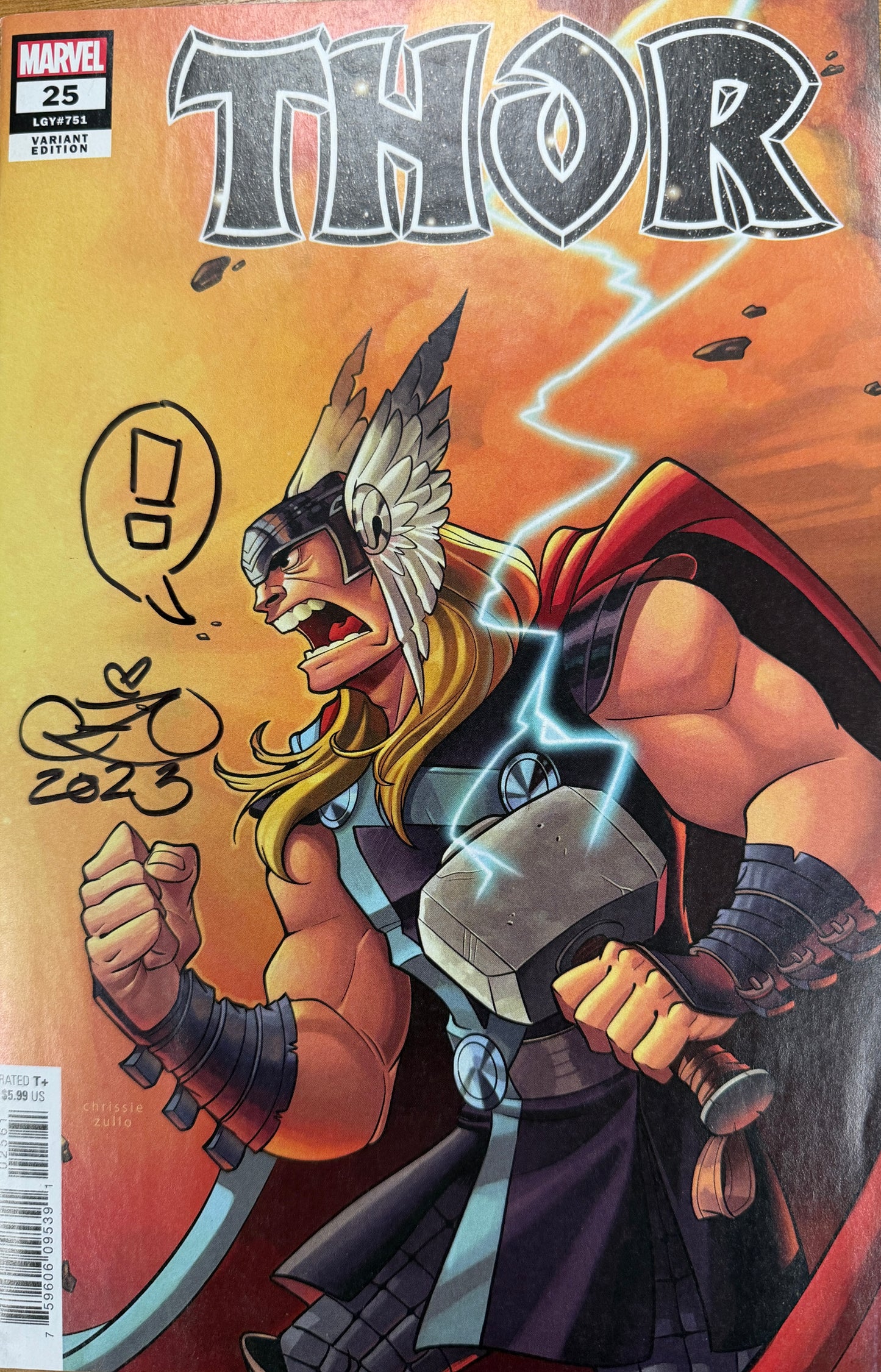 Thor (2022) #35 - Signed by Zullo