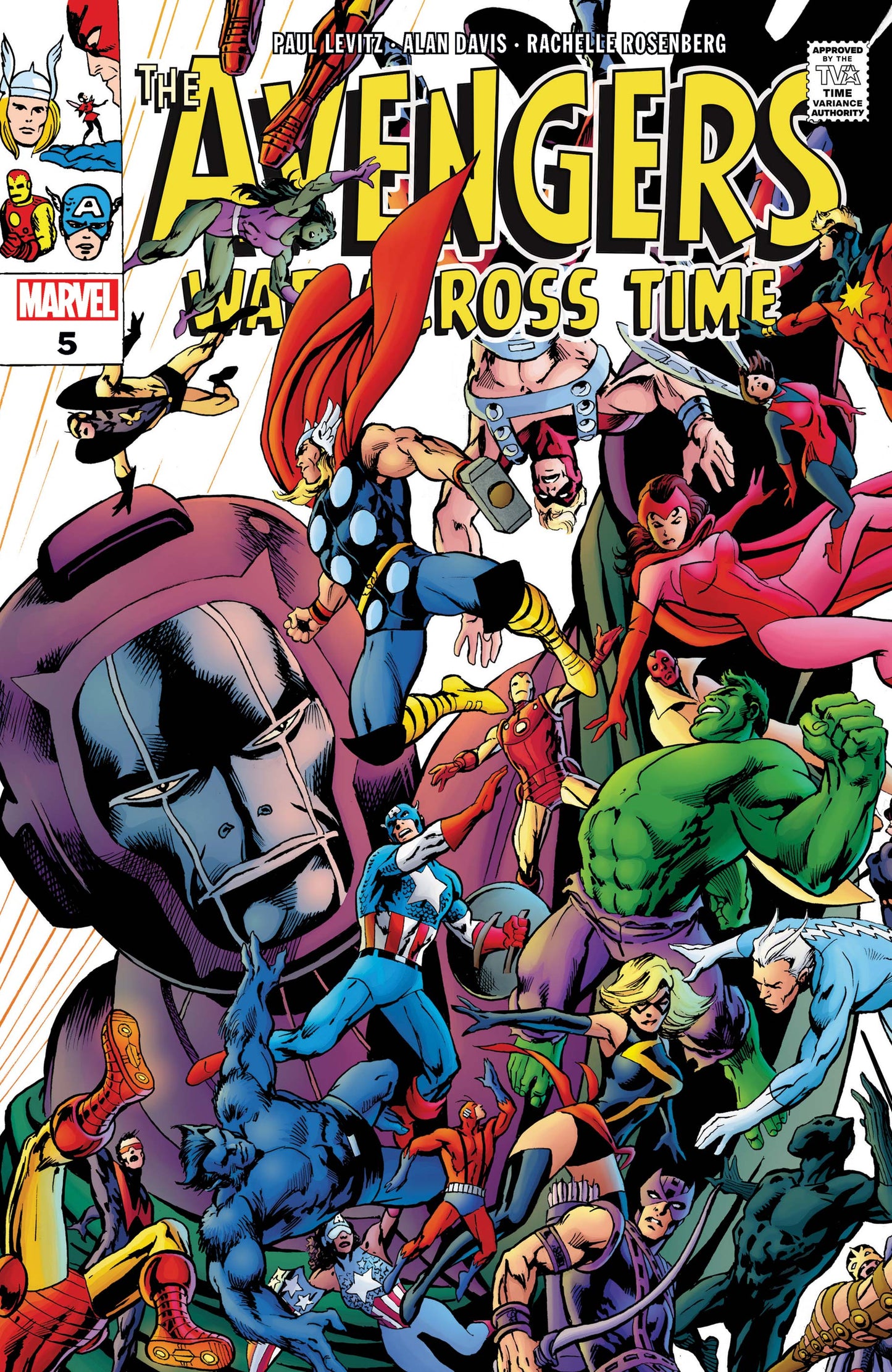 Avengers War Across Time #5