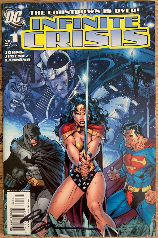 Infinite Crisis (2005) #1 - Signed by Jim Lee