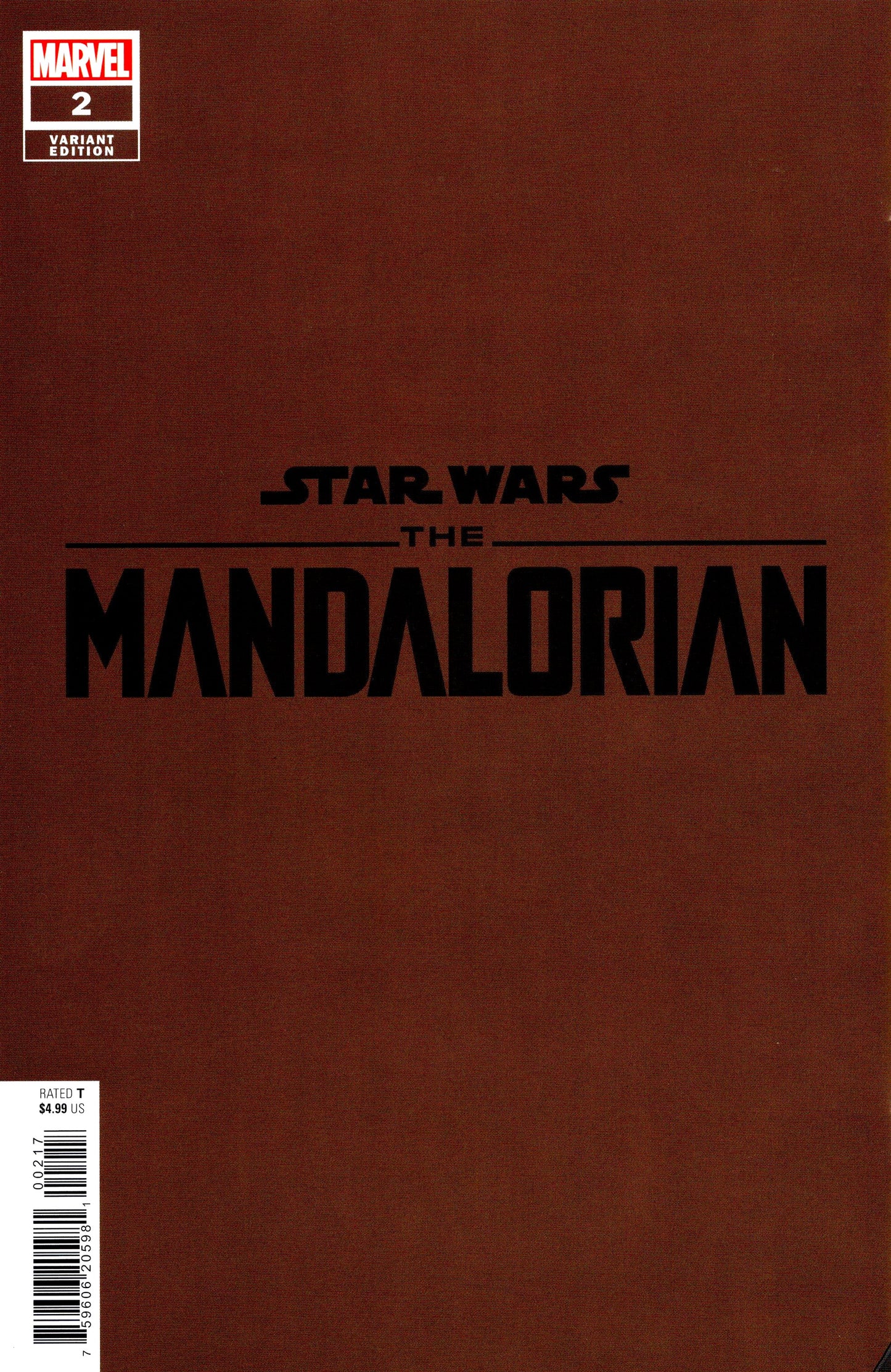 Star Wars: Mandolorian #2 (2023) Exclusive John Tyler Christopher Negative Space Variant - Mando