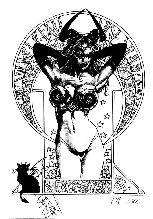 Tarot: Witch of the Black Rose - Signed Litho