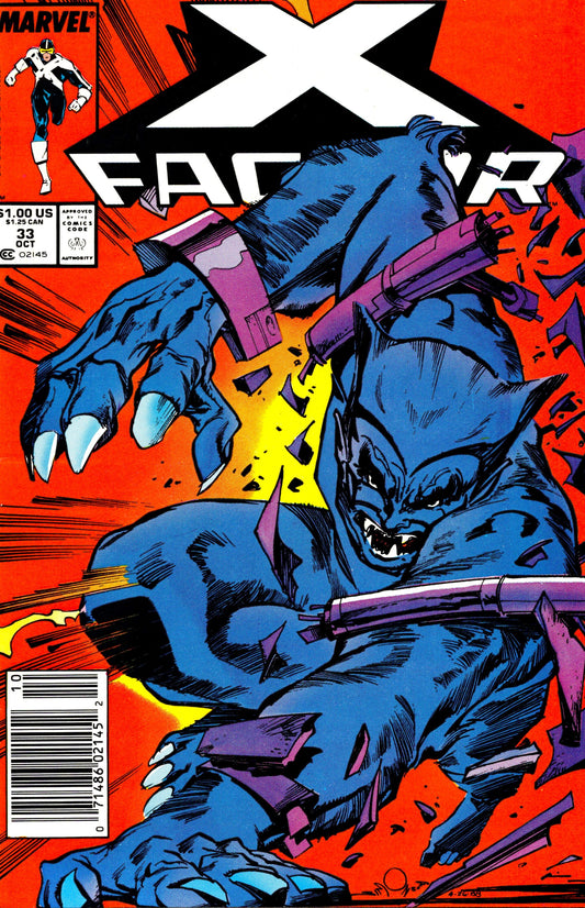 X-Factor #33 (1986) Newsstand