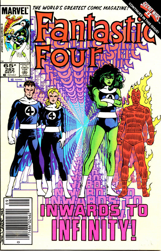 Fantastic Four #282 (1961) Newsstand