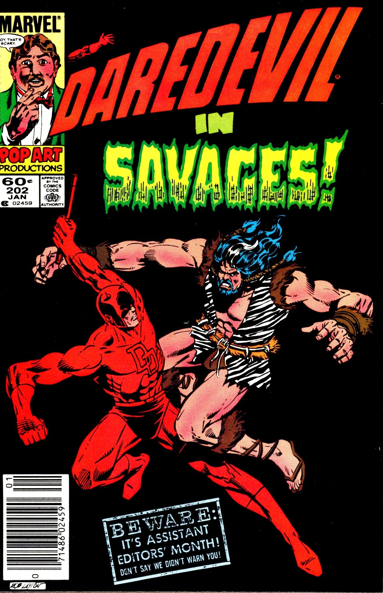 Daredevil #202 (1964) Newsstand – The Hall of Comics