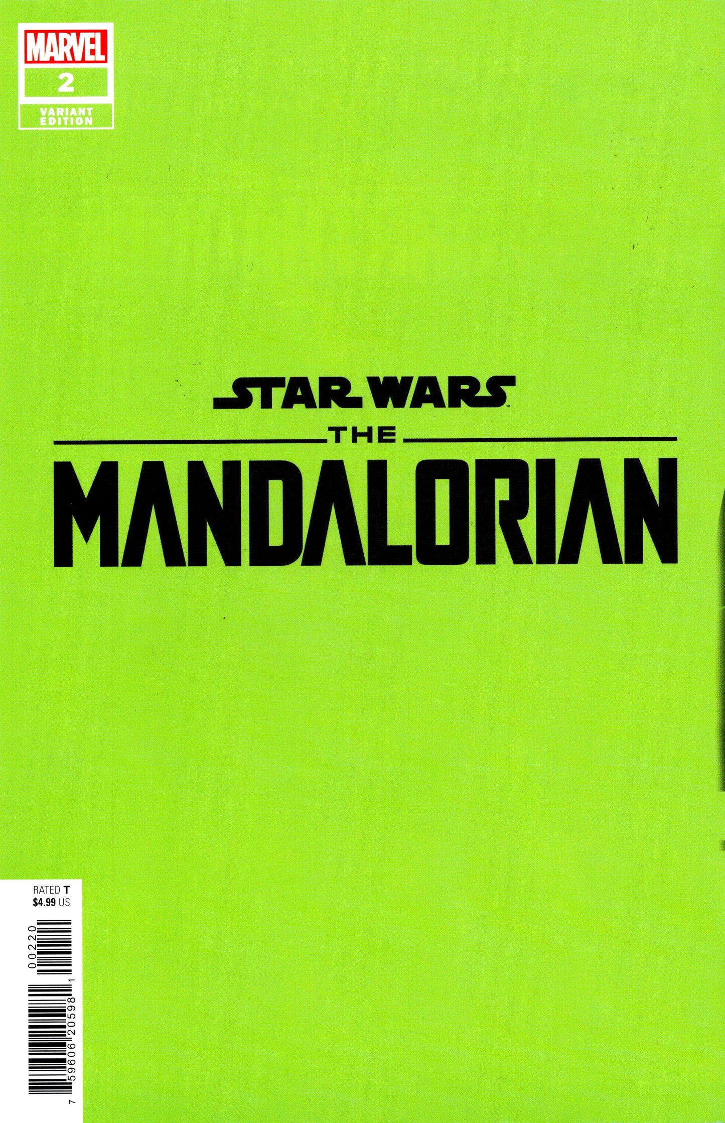 Star Wars: Mandolorian #2 (2023) Exclusive John Tyler Christopher Negative Space Variant - Grogu