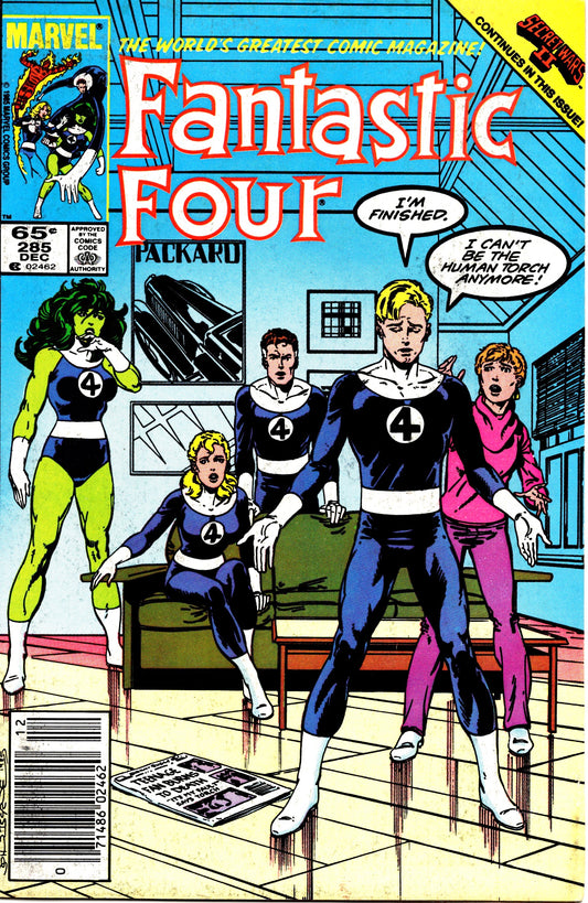 Fantastic Four #285 (1961) Newsstand