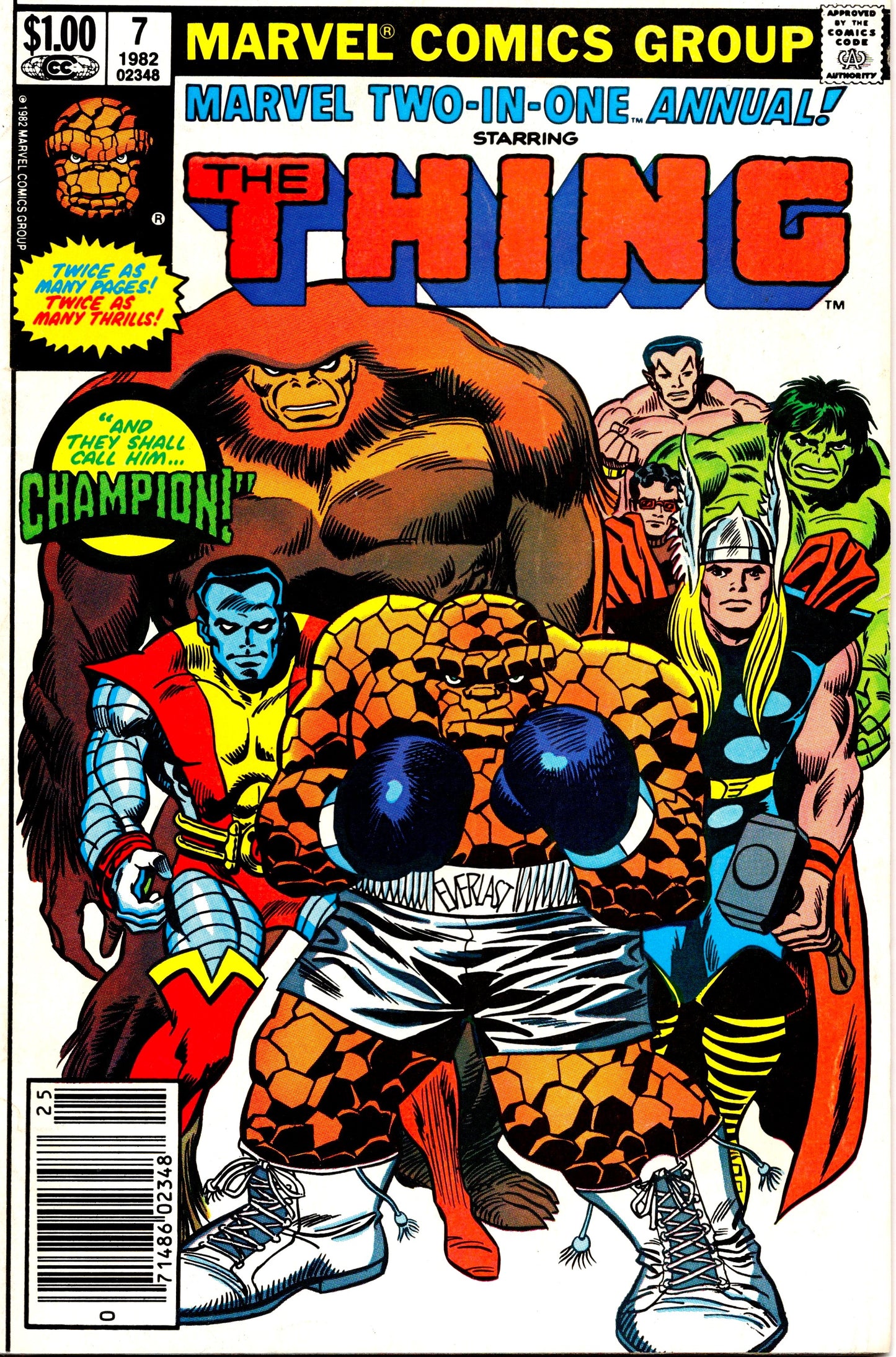 Marvel Two-in-One Annual #7 (1974)