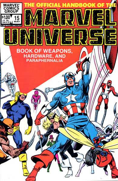 Manuel officiel de l'édition Deluxe de l'univers Marvel (1985) 20x Set