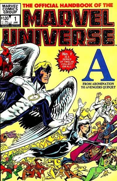 Manuel officiel de l'édition Deluxe de l'univers Marvel (1985) 20x Set