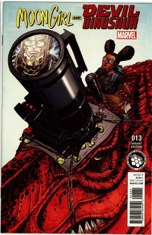 Lune Fille Diable Dinosaure #13