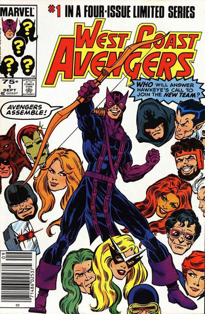 West Coast Avengers (1984) #1 - Newsstand