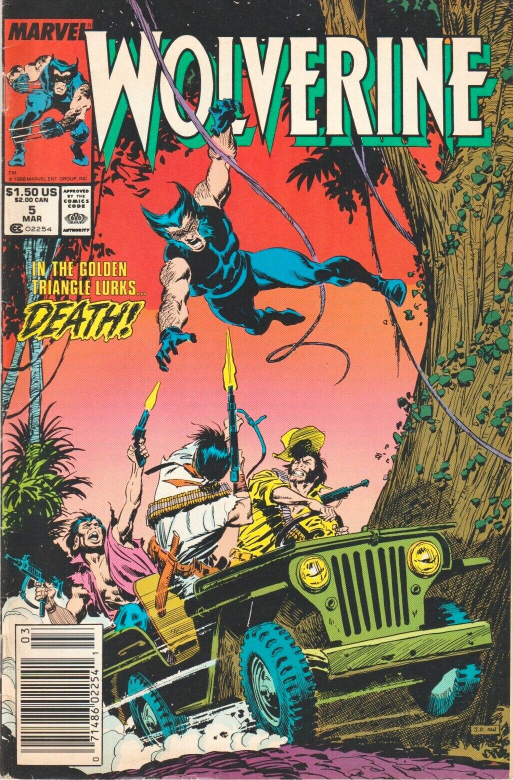 Wolverine #5 (1988) Newsstand