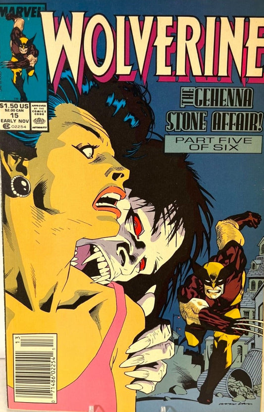 Wolverine #15 (1988) Newsstand