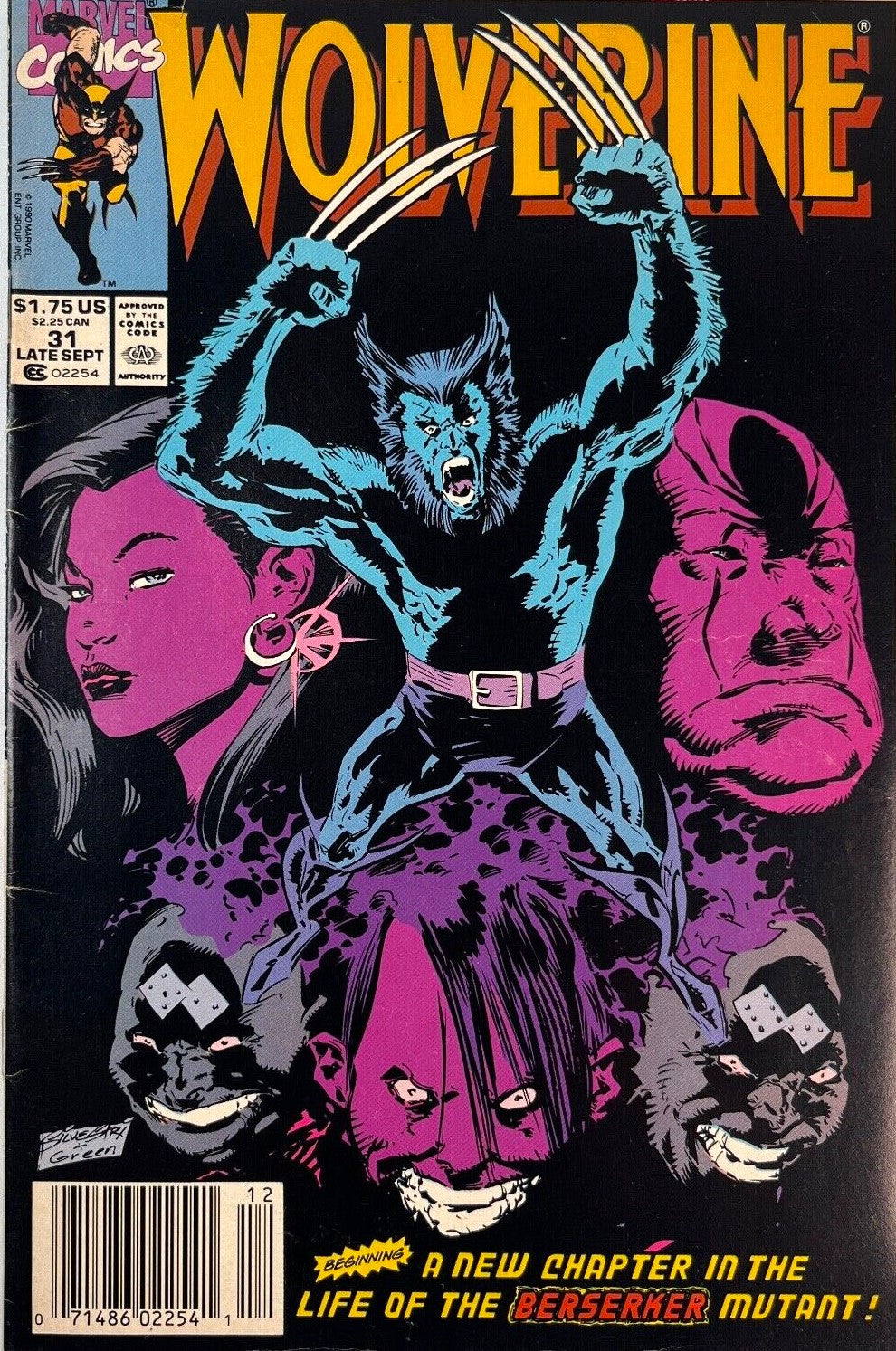 Wolverine #31 (1988) Newsstand