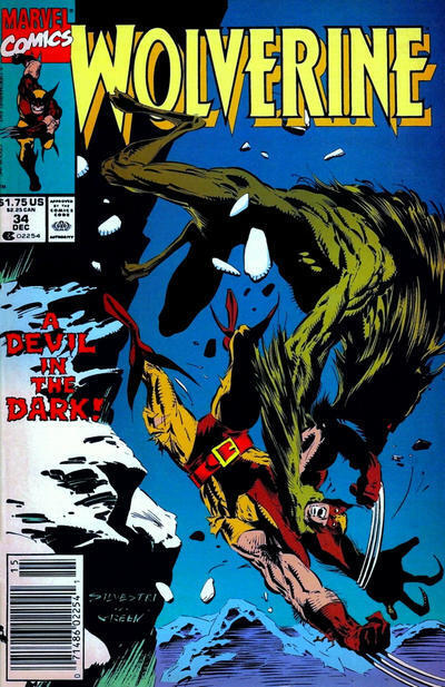 Wolverine #34 (1988) Newsstand