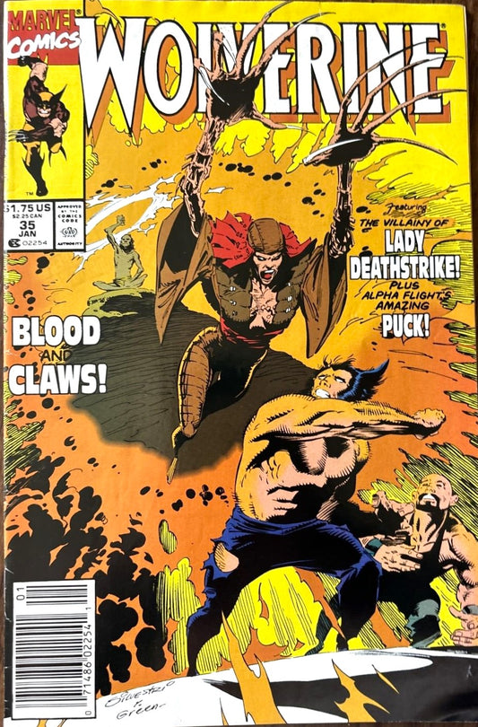 Wolverine #35 (1988) Newsstand