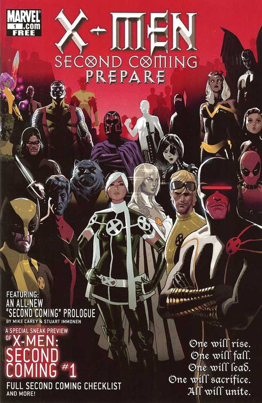 X-Men Second Coming: Prepare #1