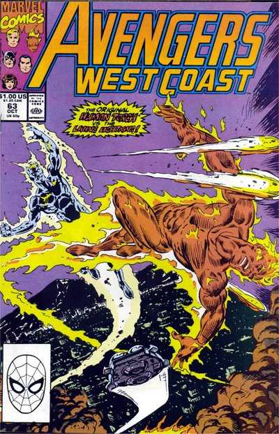 Vengeurs de la côte ouest (1985) # 63