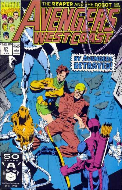 Vengeurs de la côte ouest (1985) # 67