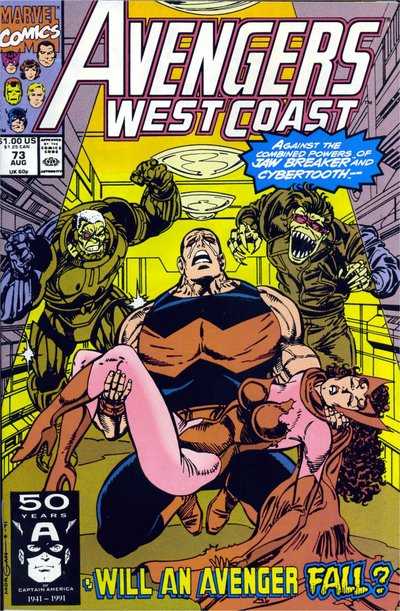 Vengeurs de la côte ouest (1985) # 73