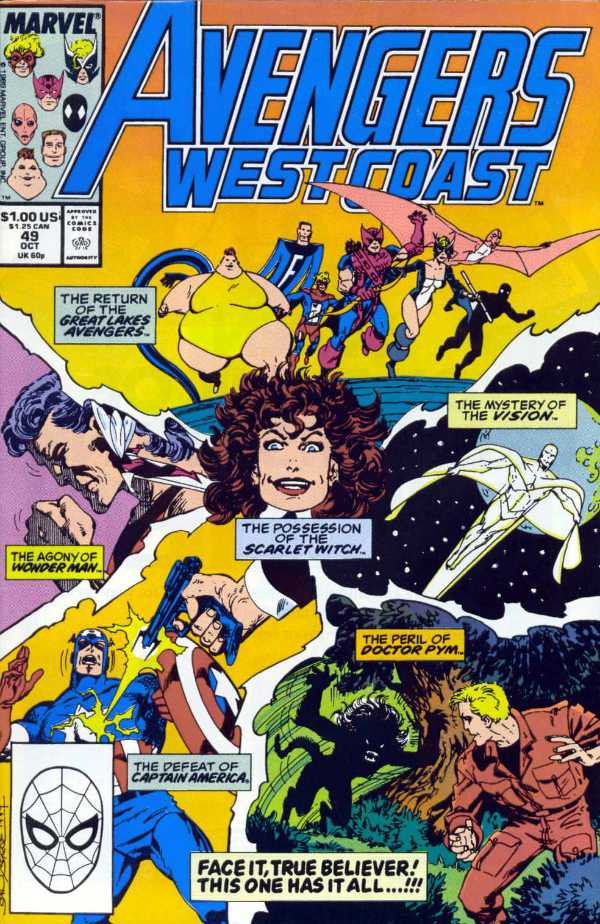 Vengeurs de la côte ouest (1985) # 49