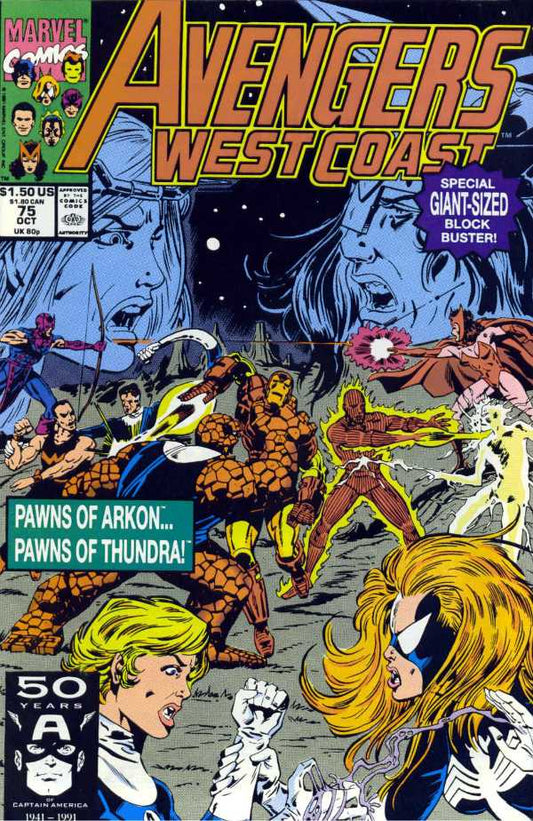 Vengeurs de la côte ouest (1985) # 75