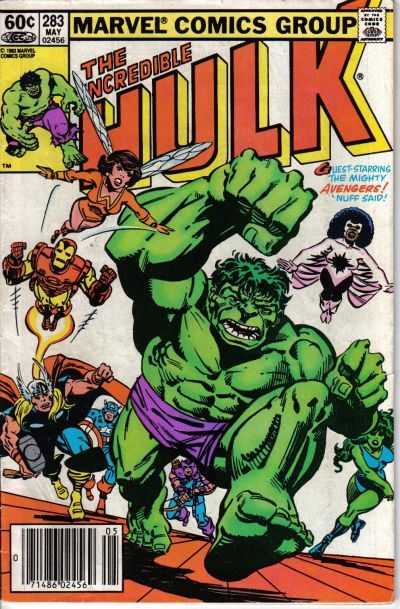 Incroyable Hulk (1968) # 283 Kiosque à journaux