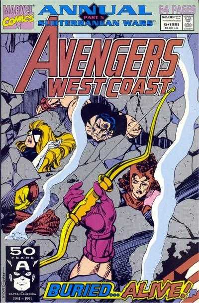 West Coast Avengers (1985) Annual #6