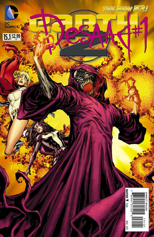 Earth 2 (2012) #15.1 - Lenticular Cover