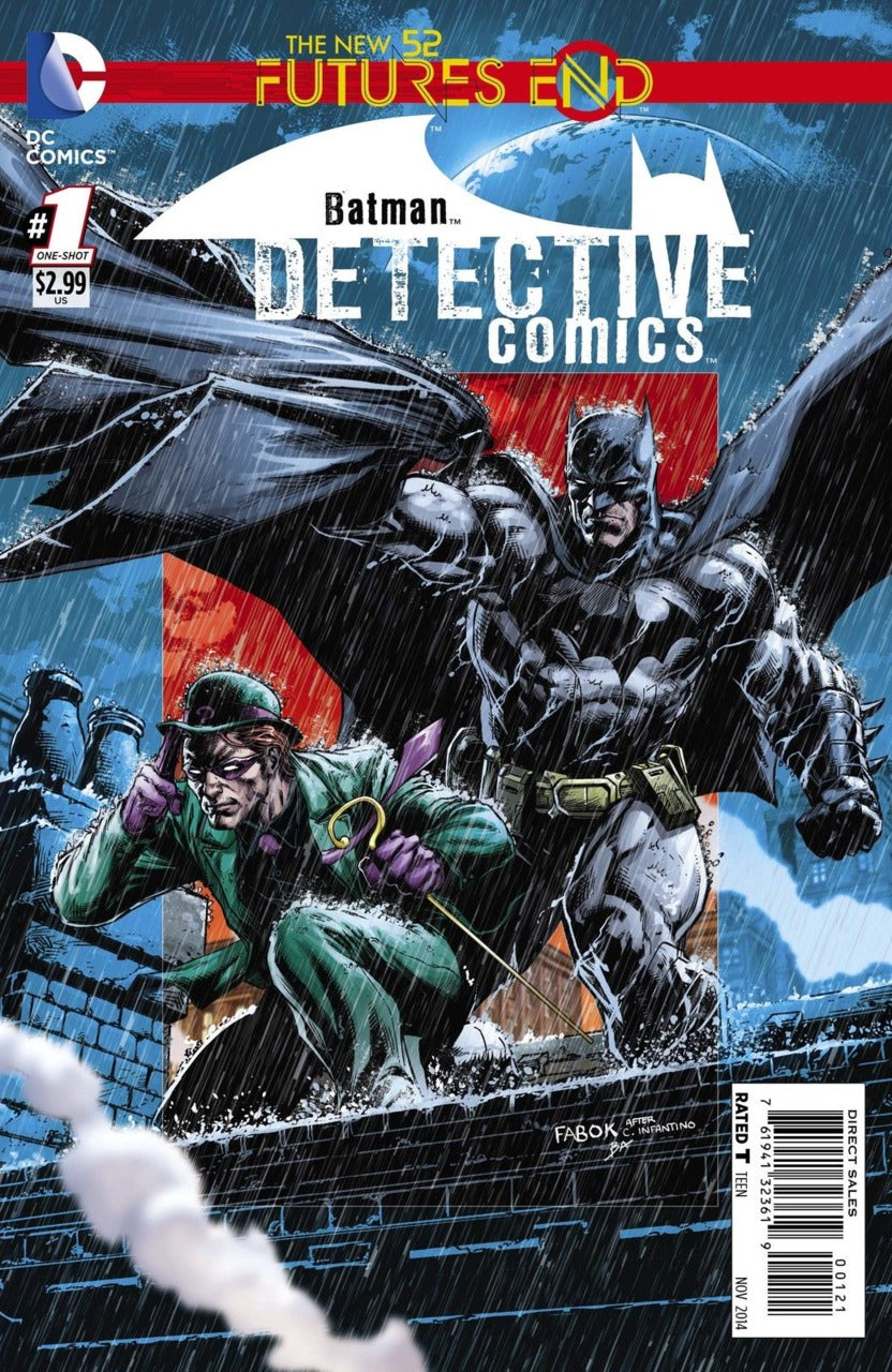 Detective Comics (2011) Futures End 1-Shot - Couverture lenticulaire